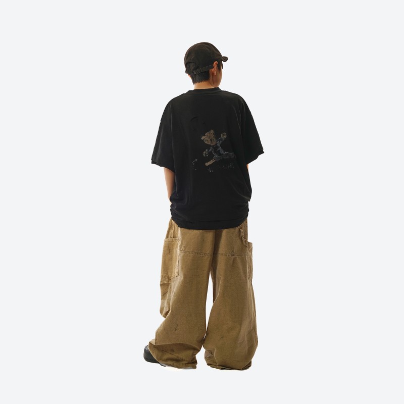Hand-Drawn Bear T-Shirt